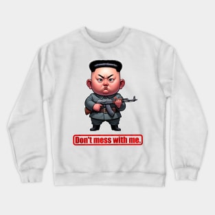 A Mischievous Boy from North Korea Crewneck Sweatshirt